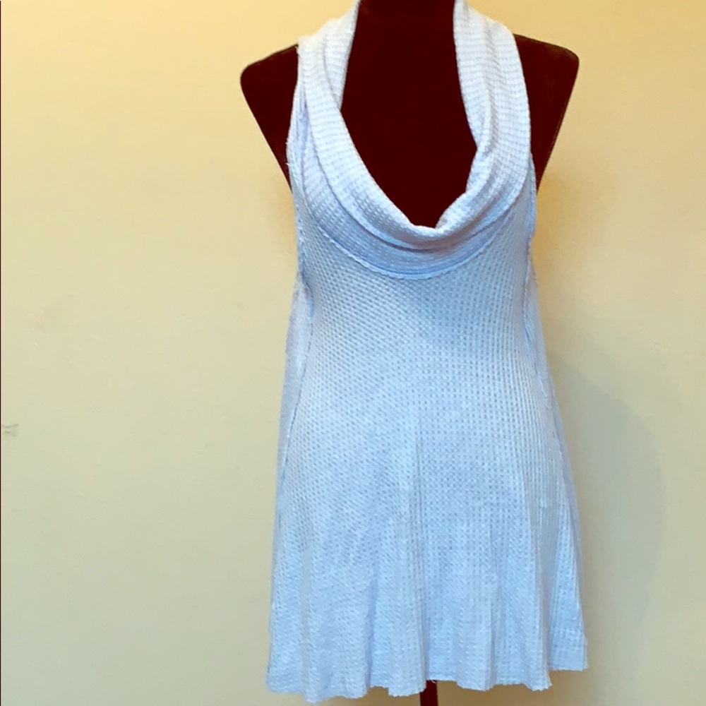 NWT Free People waffle knit Tank